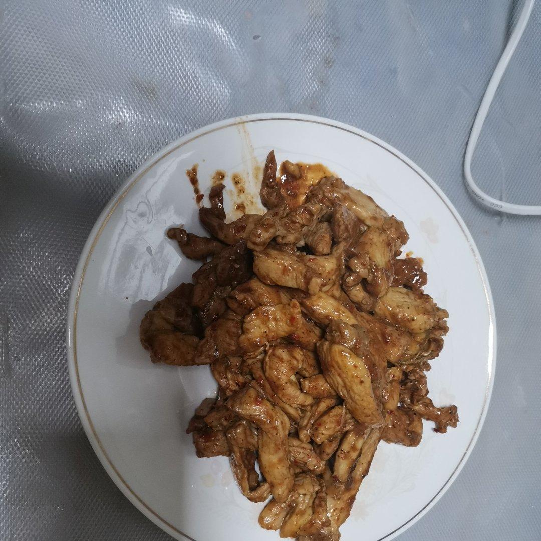 孜然麻辣鸡胸肉