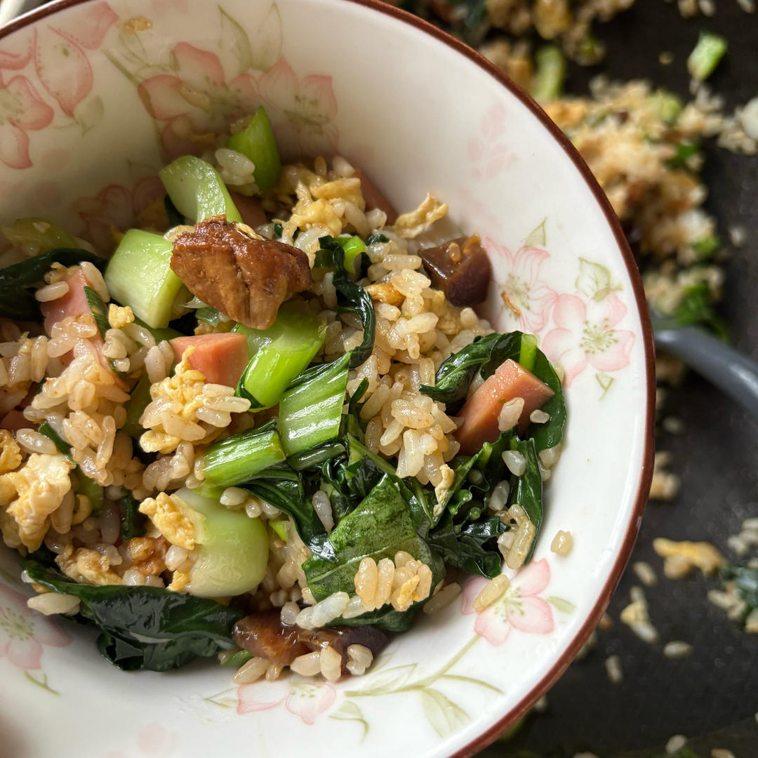 菜蔬蛋炒饭 宇宙无敌好吃‼️