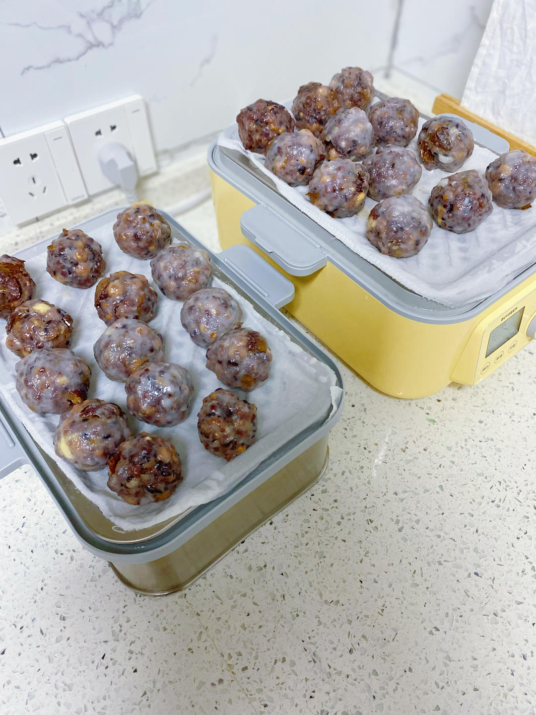 网红粘豆包🔥减脂低卡易做❗️糯叽叽