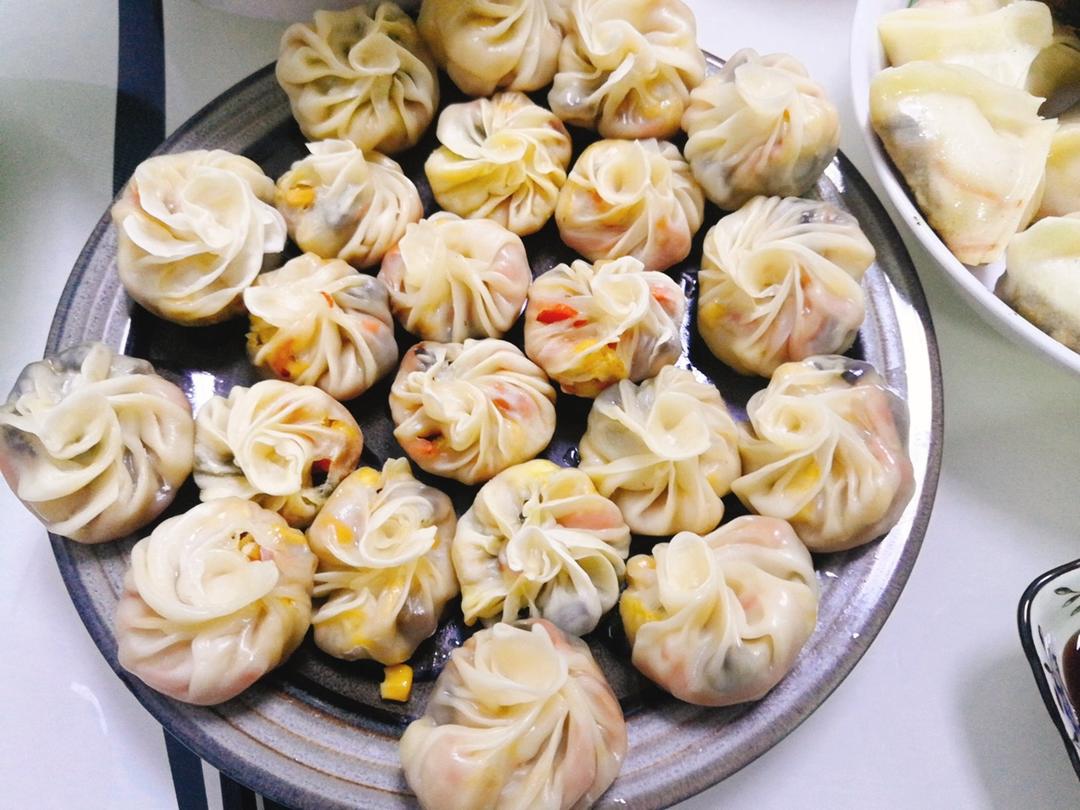 饺子皮生煎包