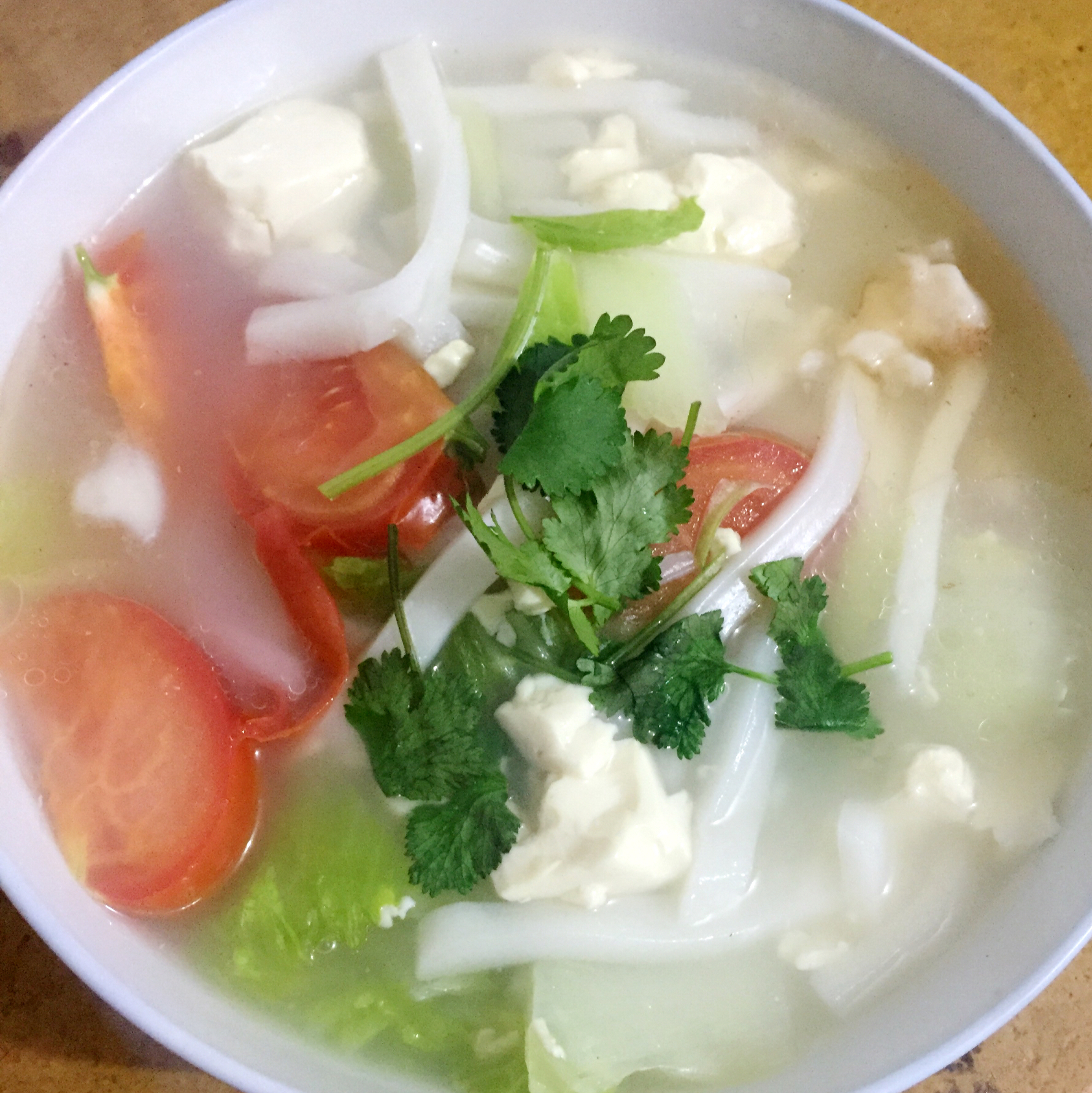 白菜肉丝年糕
