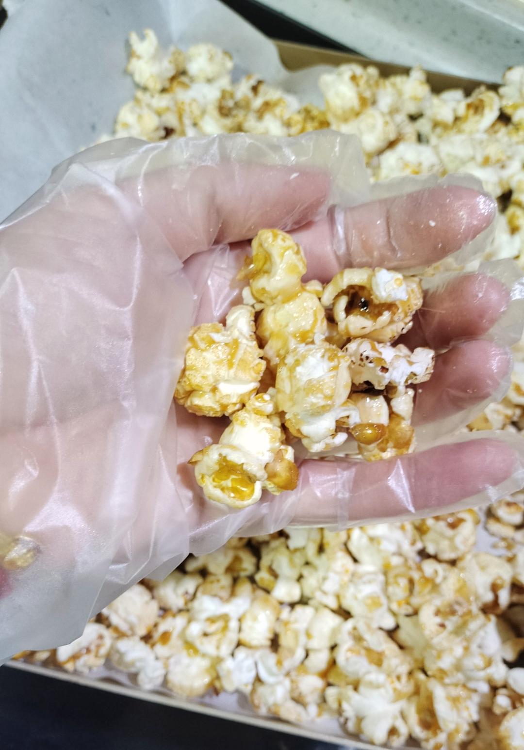 一招搞定小朋友的黄油焦糖爆米花，简单又好吃