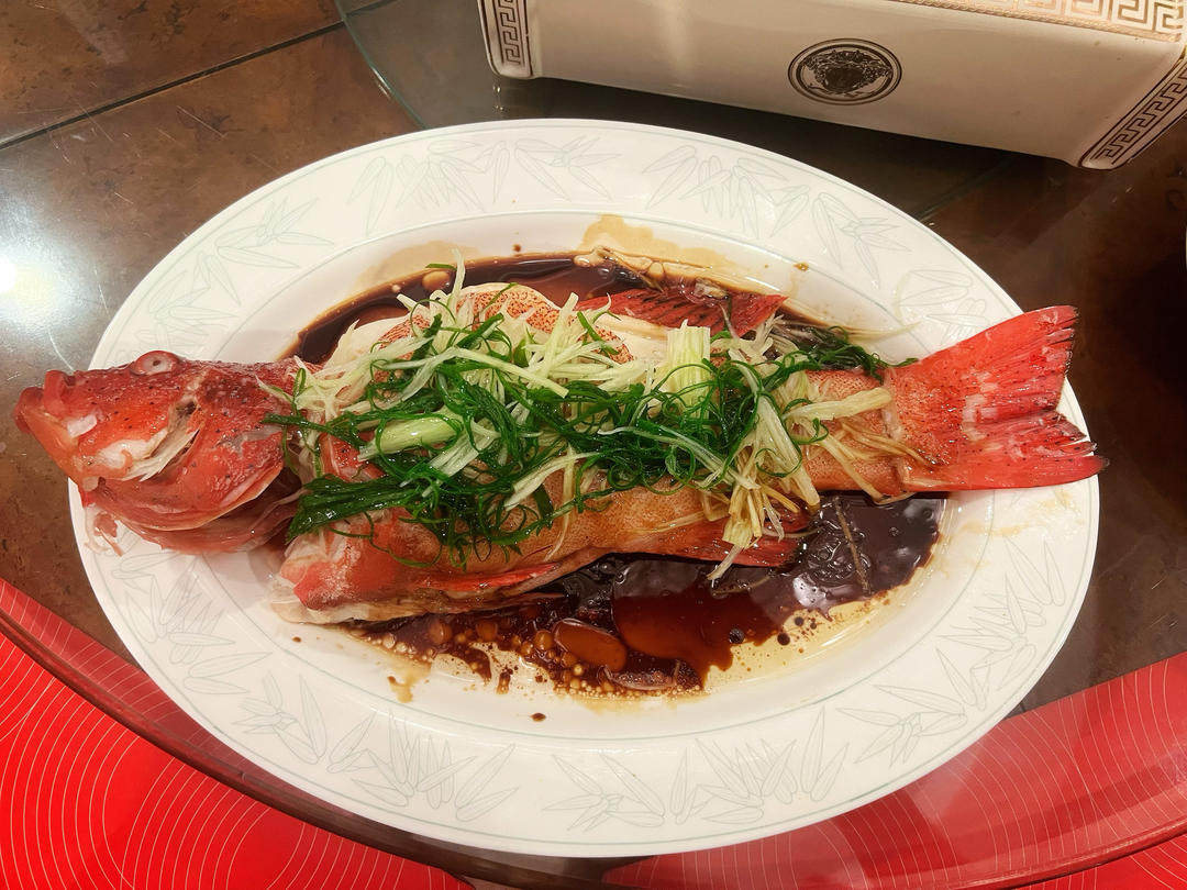 【0526】清蒸东星斑（含蒸鱼豉油做法）  <302小厨房>