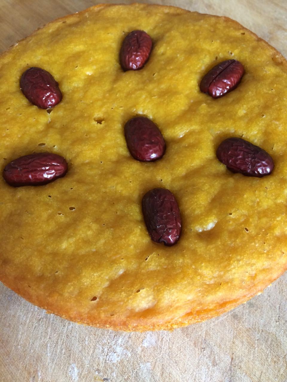 南瓜发糕 Steamed Pumpkin Cake