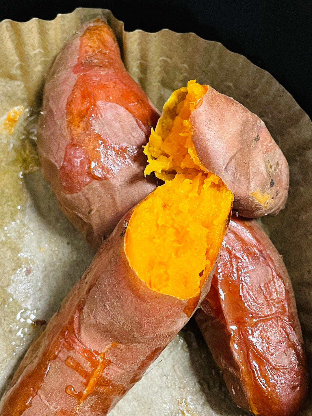 空气炸锅蜜汁烤地瓜的做法