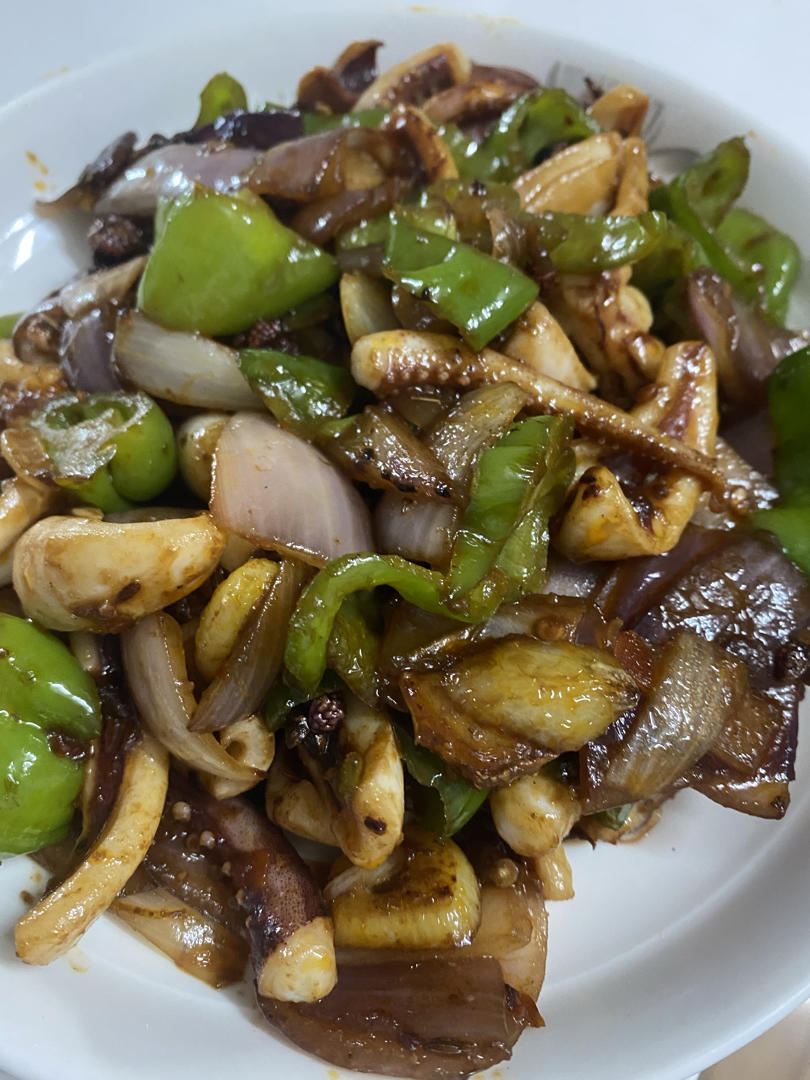 比饭店好吃的爆炒鱿鱼🦑