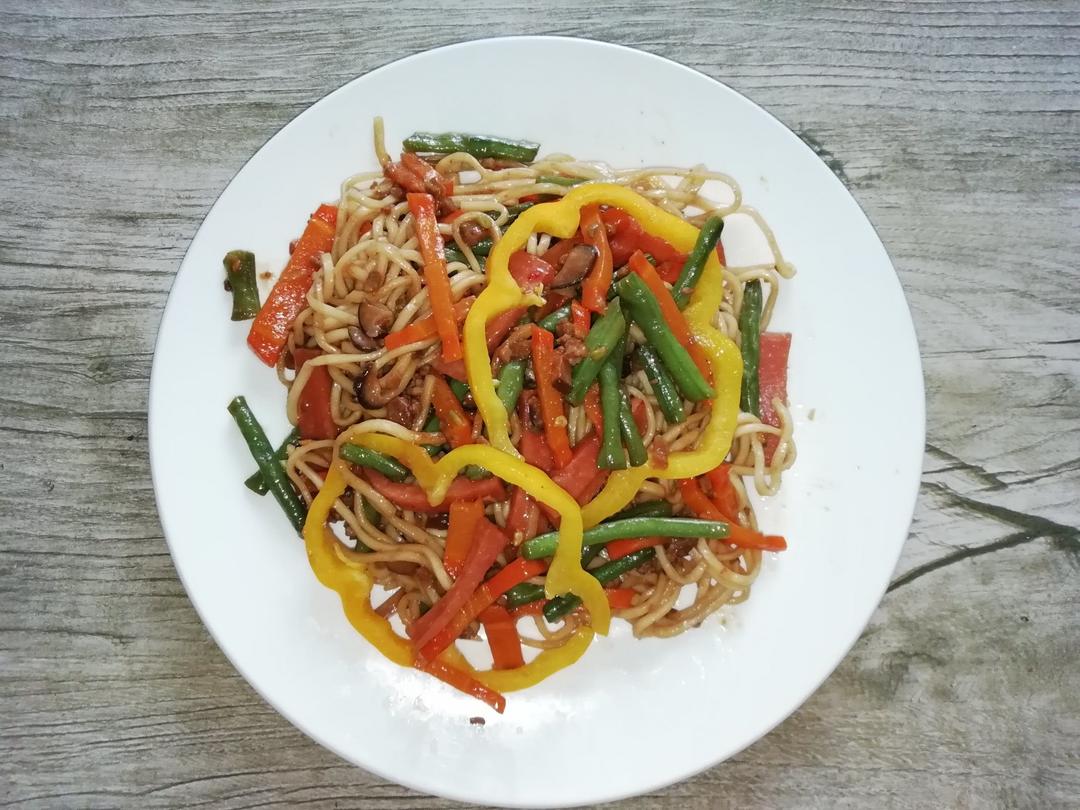 豆角焖面