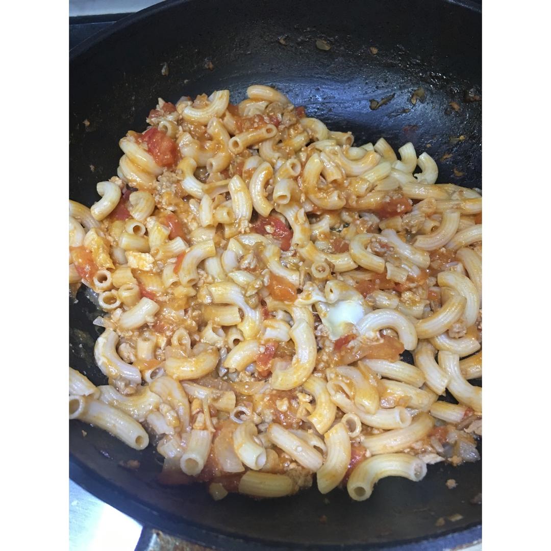 番茄肉酱意面