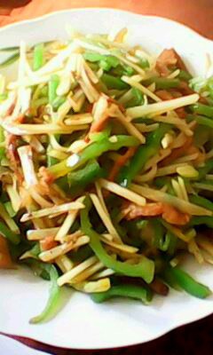 青椒土豆丝