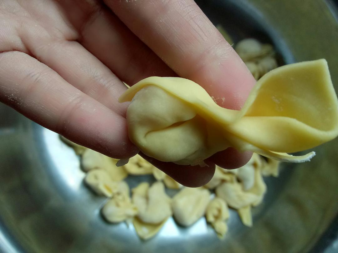 自己做馄饨皮、云吞皮