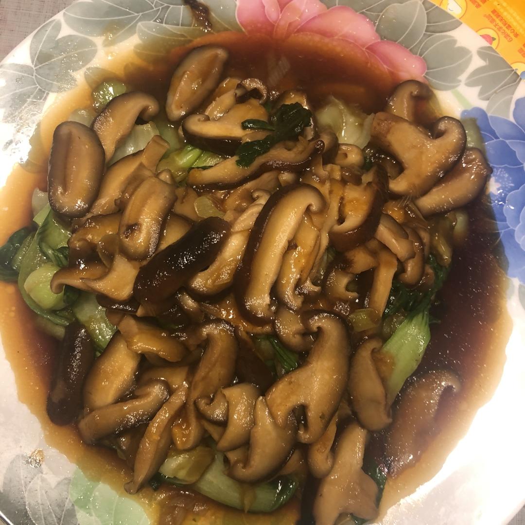 蚝油香菇小油菜