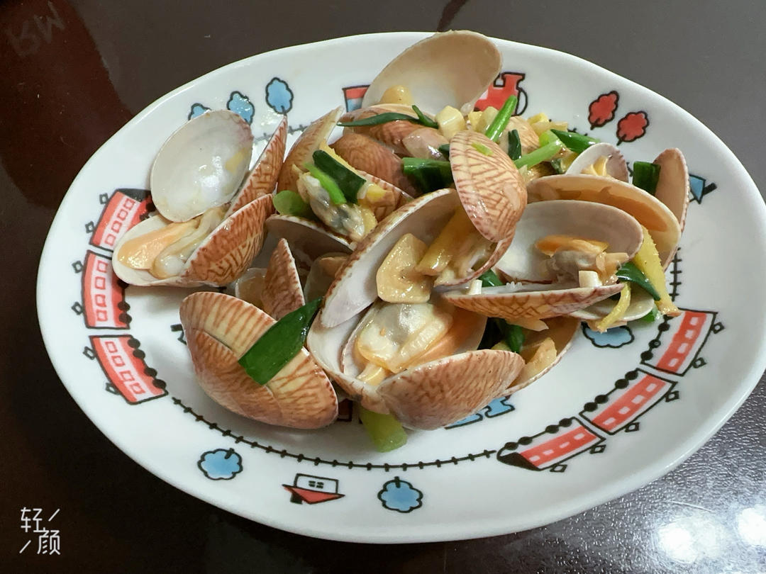 原汁原味的清炒油蛤（芒果螺）
