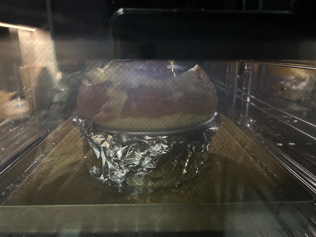 轻乳酪芝士蛋糕6寸#皮黑森林#