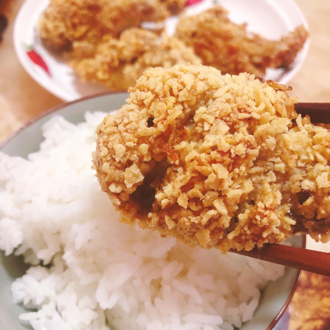 【薯片鸡翅】