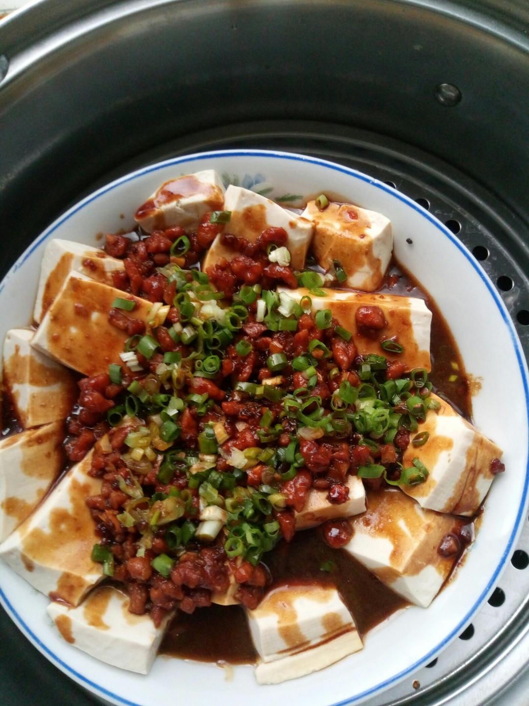 肉末蒸豆腐