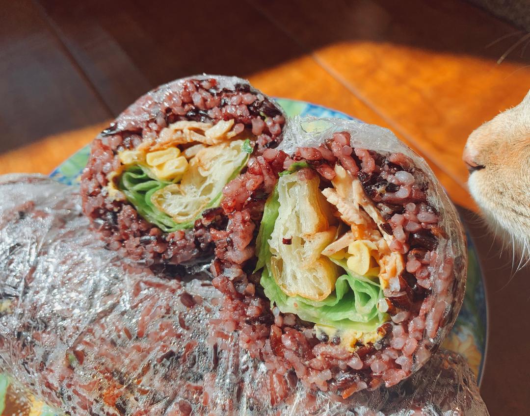 早餐饭团的做法