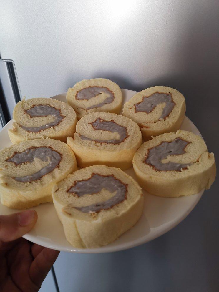 芋泥蛋糕卷~芋泥控超爱♥