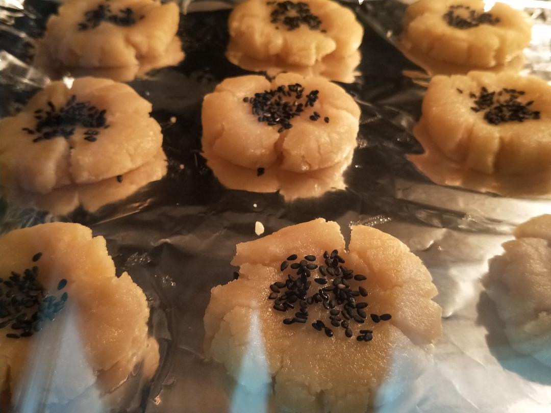 无猪油桃酥（暴力&快速）