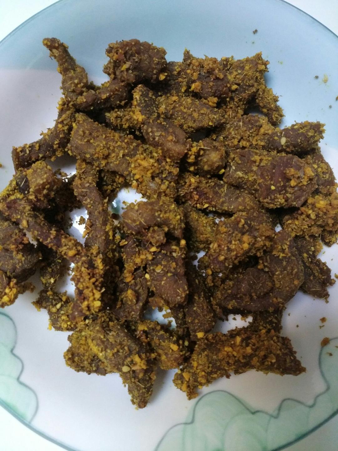 懒人版微波牛肉干