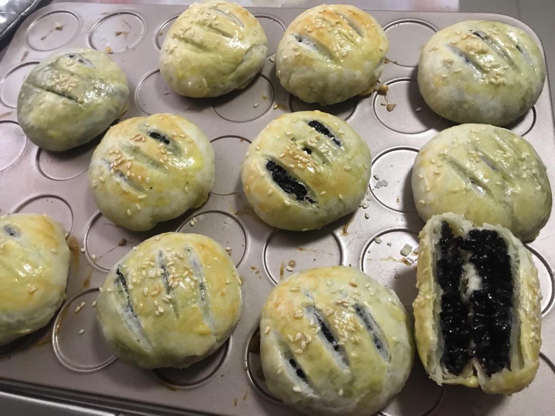 紫米馅老婆饼超快手（不用出膜不用醒面）
