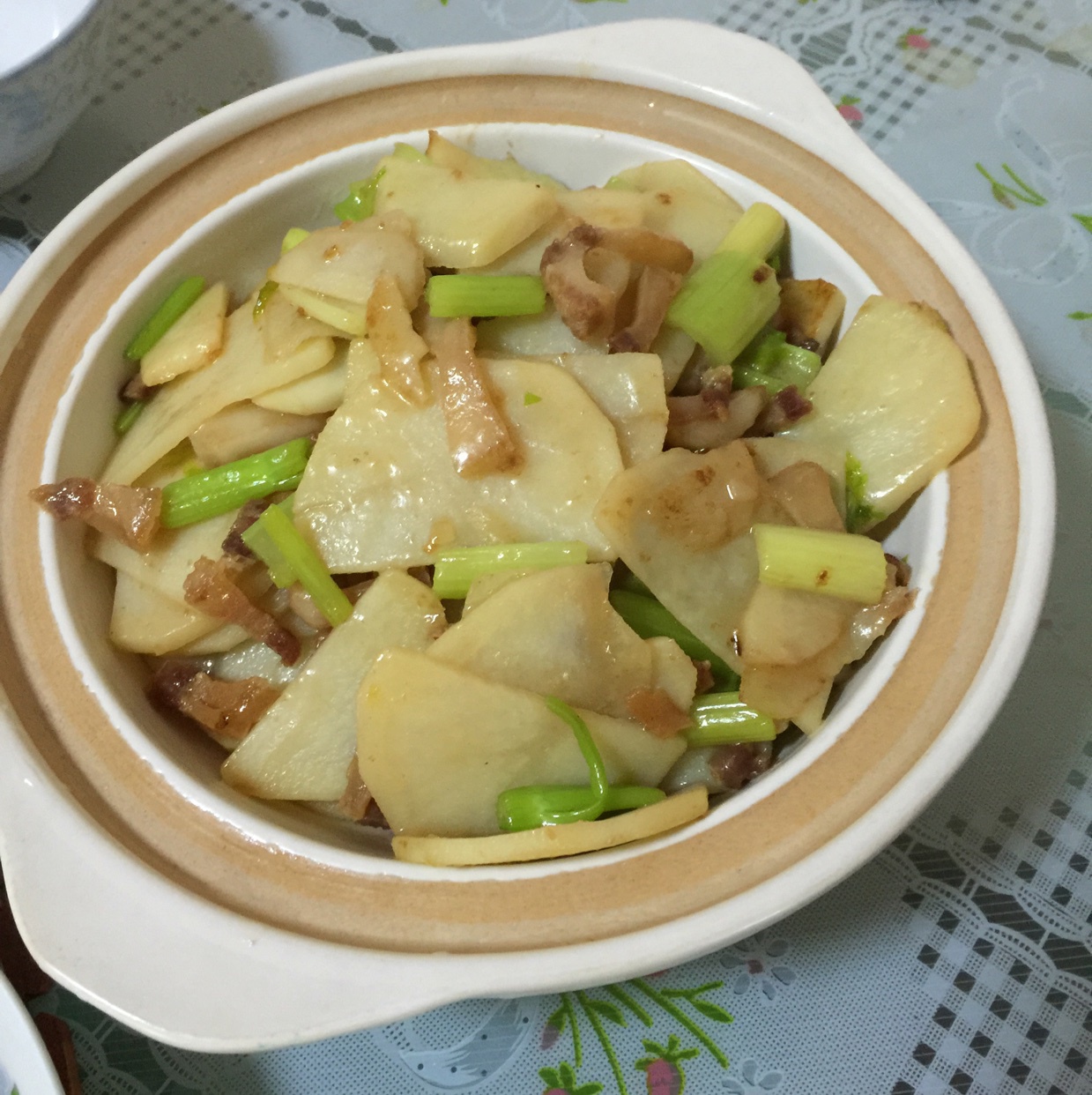 朴素的土豆片