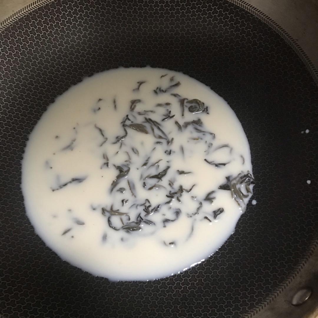 绿茶版奶茶