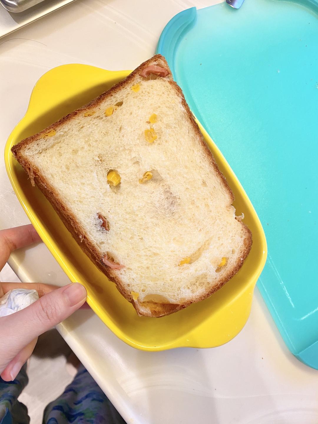 纯奶手撕吐司的做法 步骤1