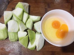 鸡蛋丝瓜汤（把丝瓜煮得翠绿当然很简单）的做法 步骤4