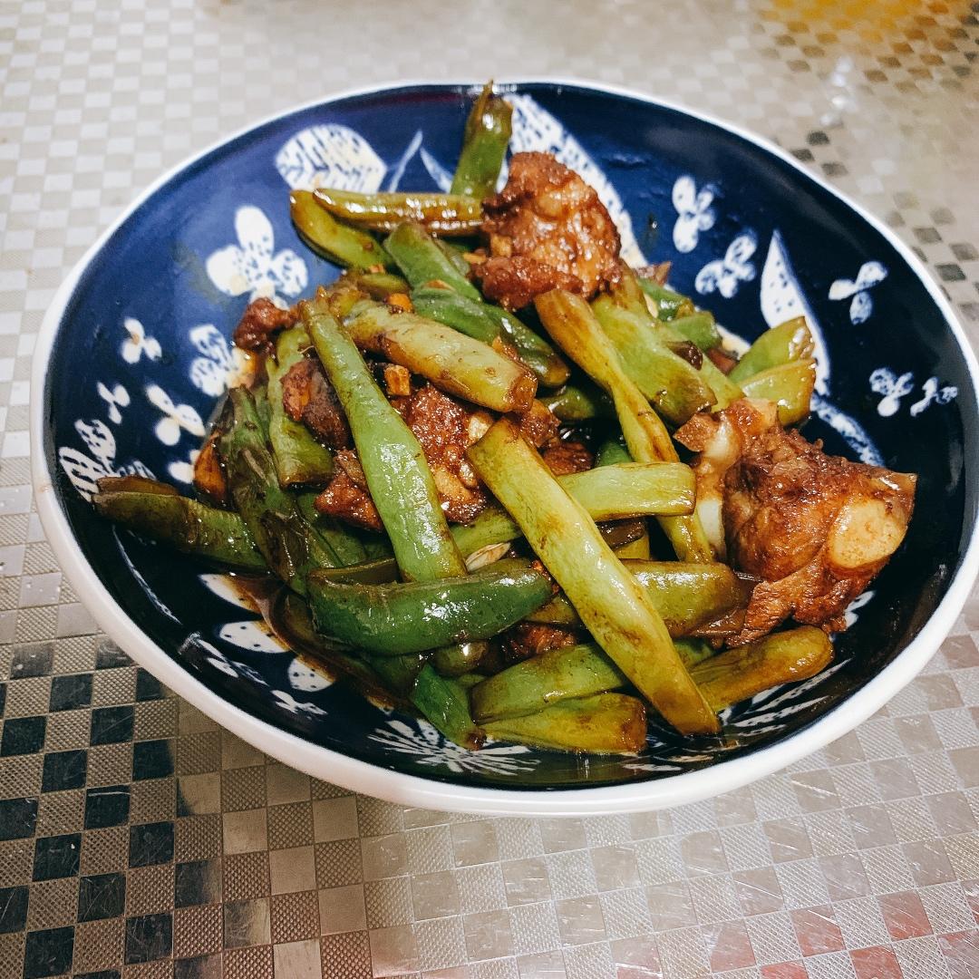 『家常料理笔记』排骨炖豆角