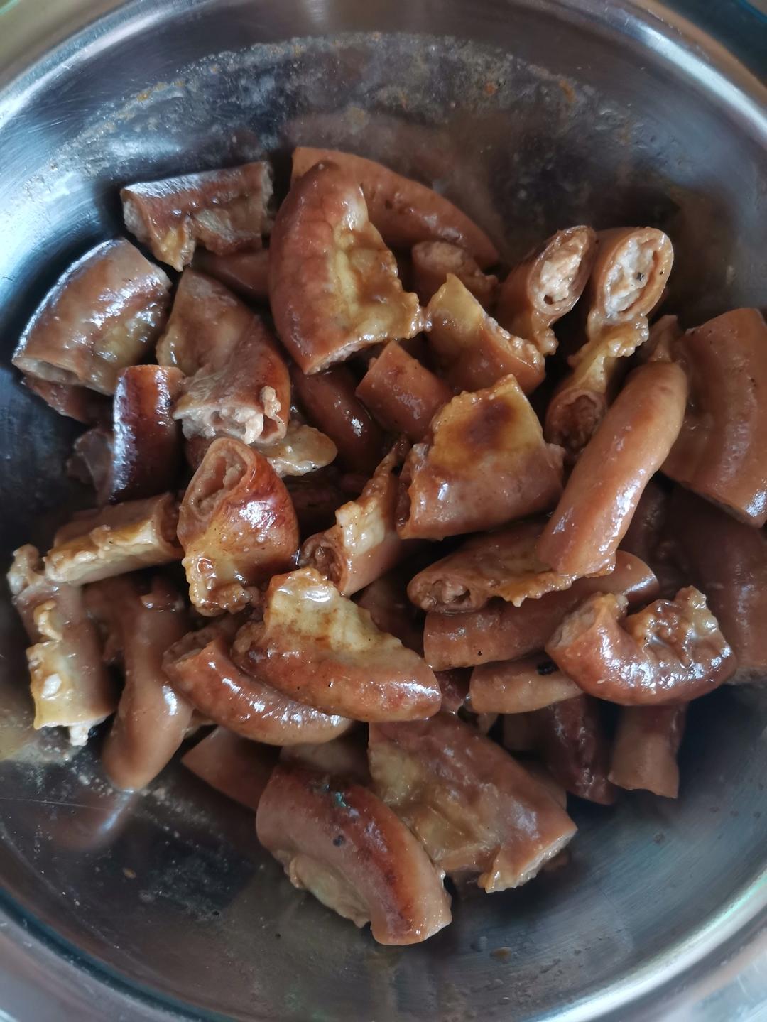 好吃😋卤猪粉肠