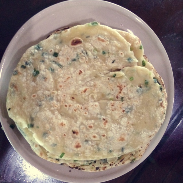 自制葱油饼
