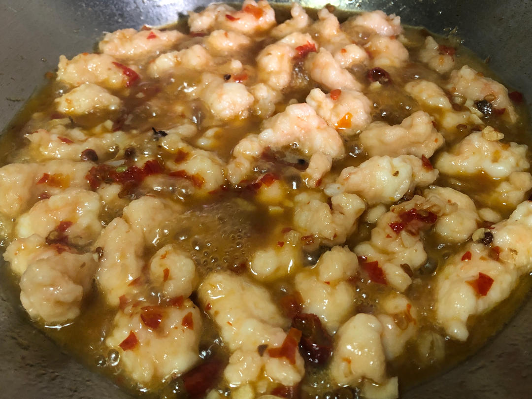 【自制水煮虾滑】