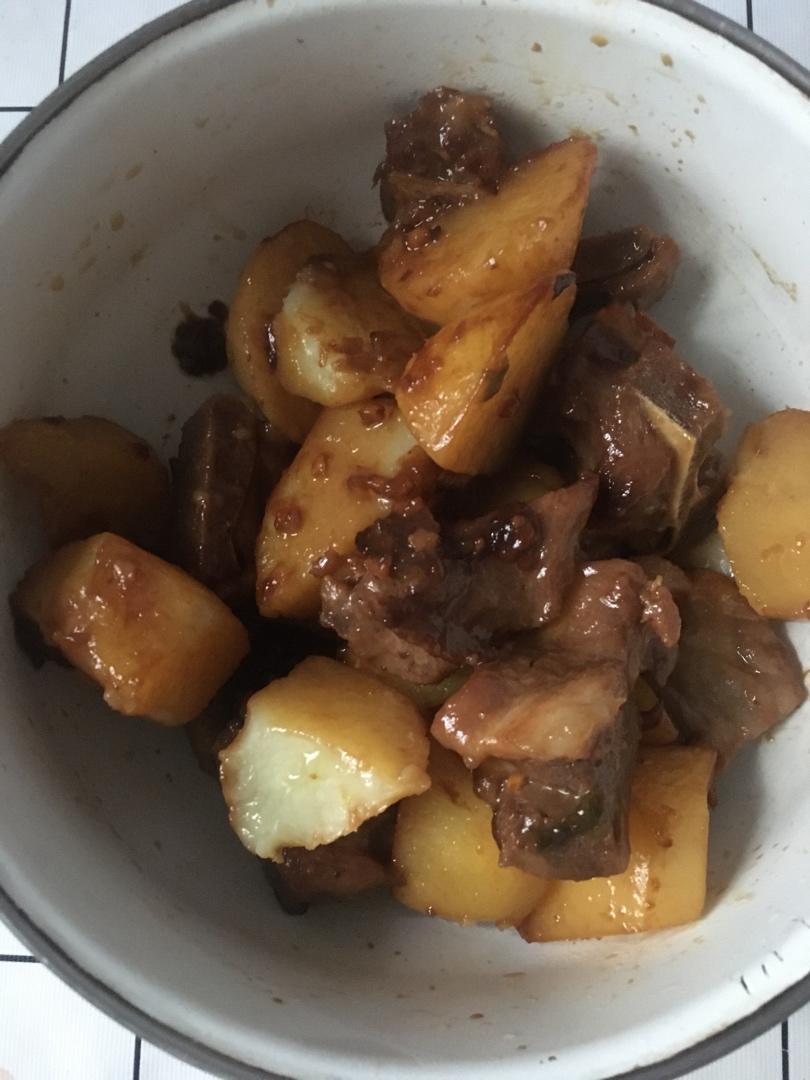 🔥巨好吃的红烧排骨炖土豆❗️懒人版轻松做拿手菜