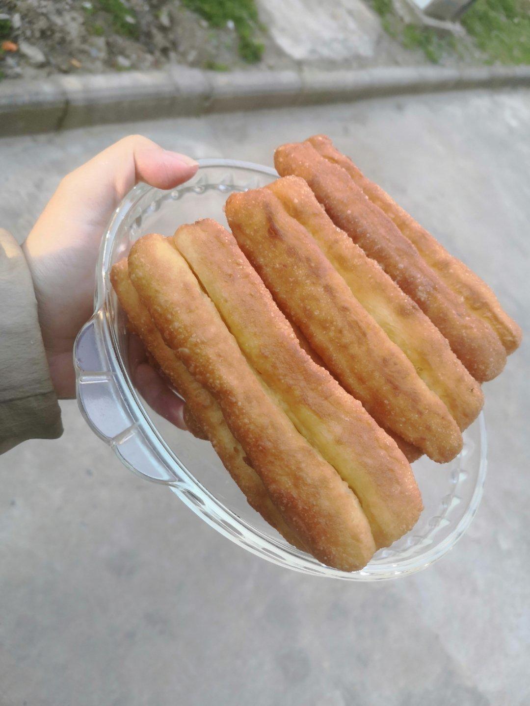 快手早餐～自制油条（酵母版，不含泡打粉、膨松剂）