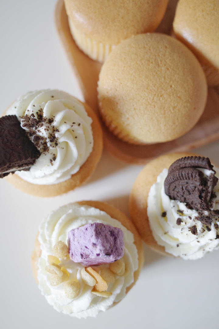 不塌不开裂的纸杯蛋糕🧁