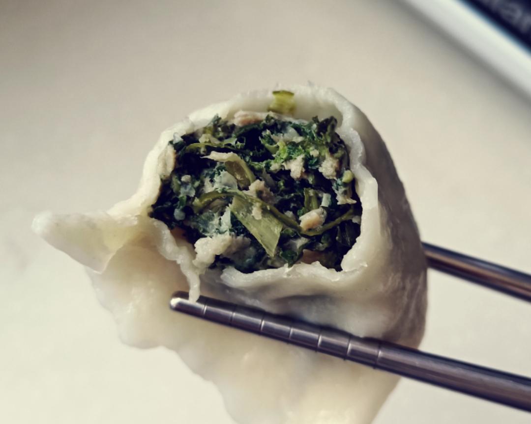 荠菜饺子的做法