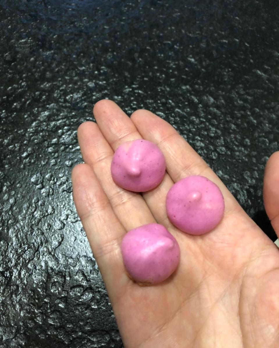 无添加奶香火龙果溶豆