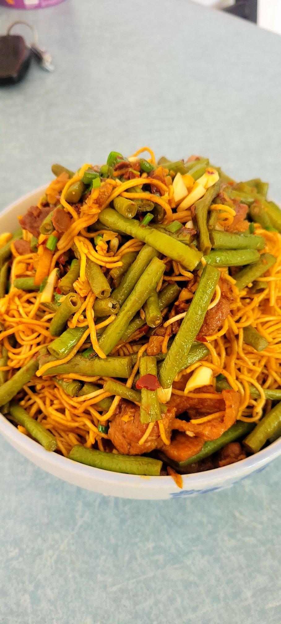 豆角焖面