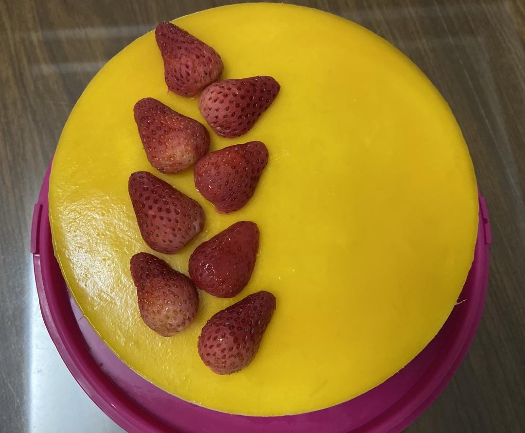 芒果慕斯蛋糕8寸
