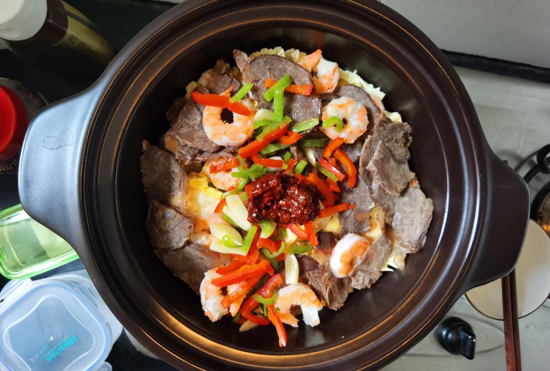 白菜豆腐煲