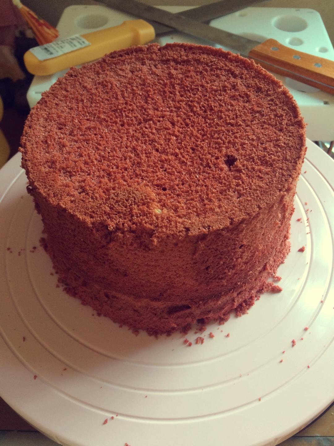 红丝绒蛋糕的做法 步骤8