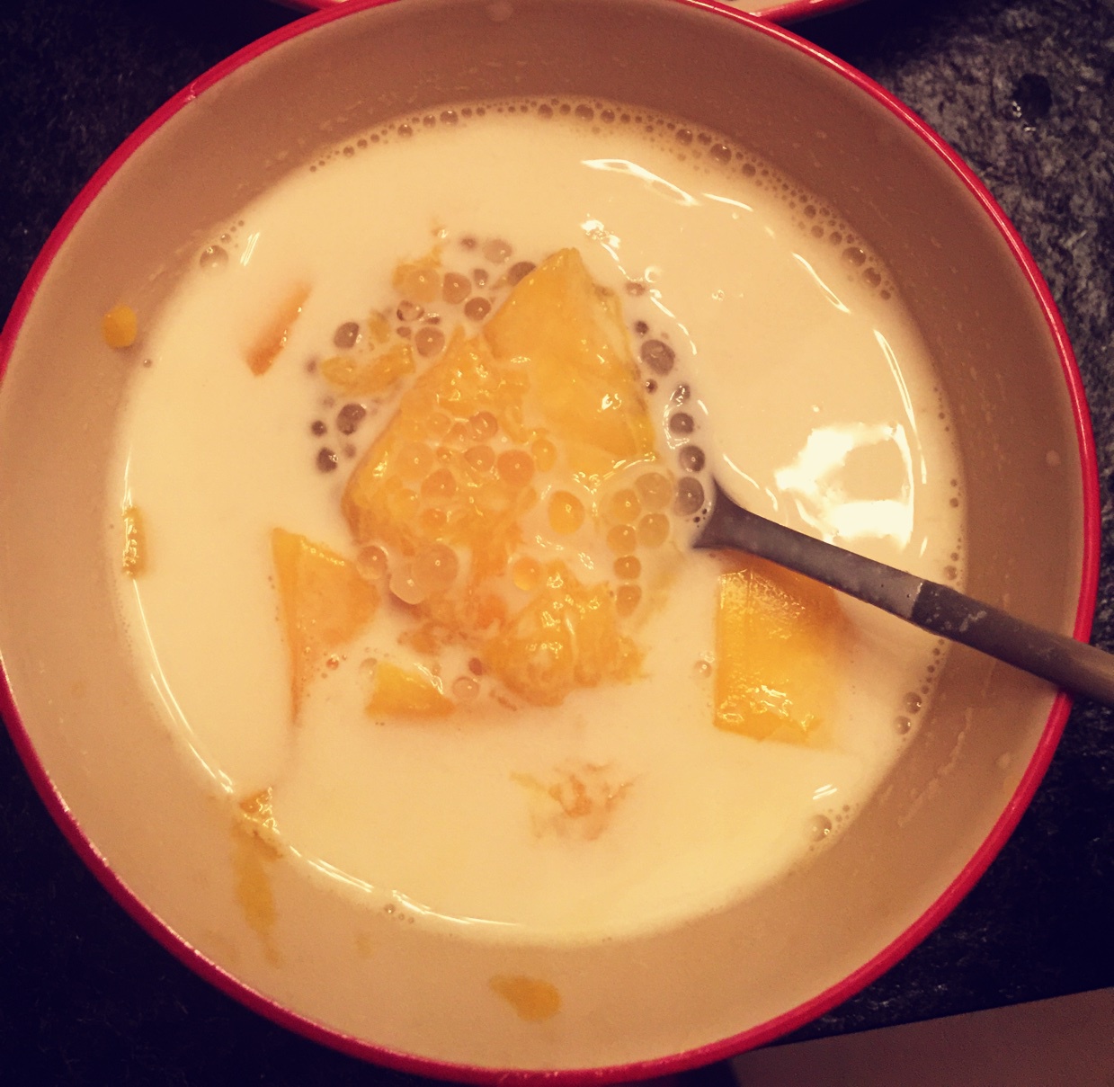 木瓜椰汁西米露