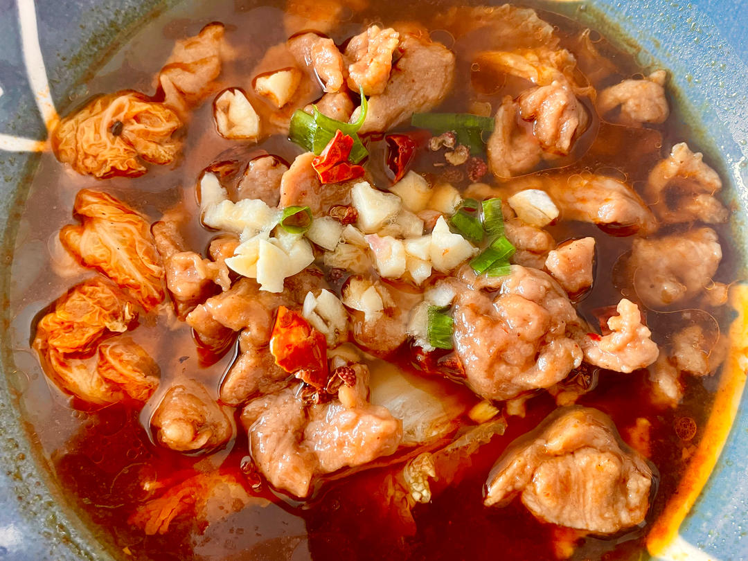 水煮肉片（肯定不翻车）