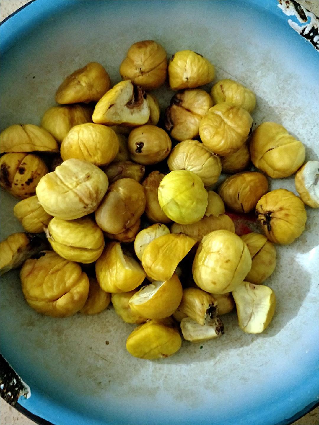 剥板栗最省事、最省时的方法