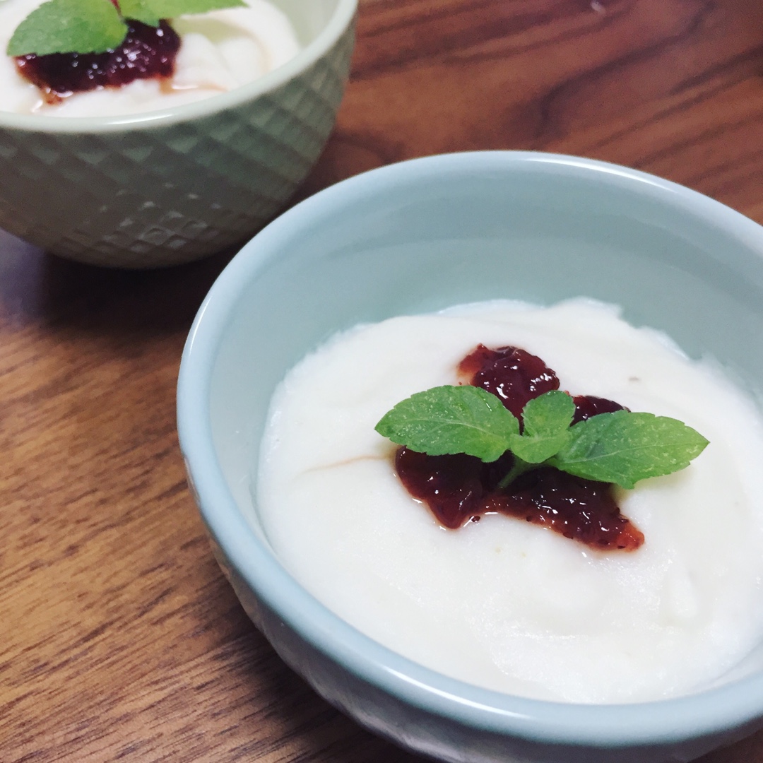 蓝莓山药泥