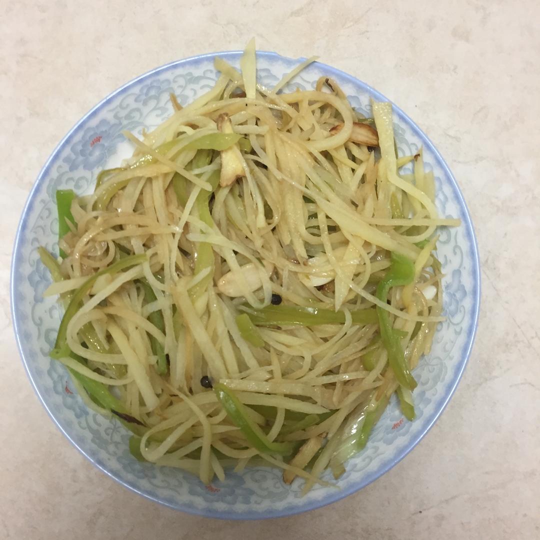 青椒土豆丝