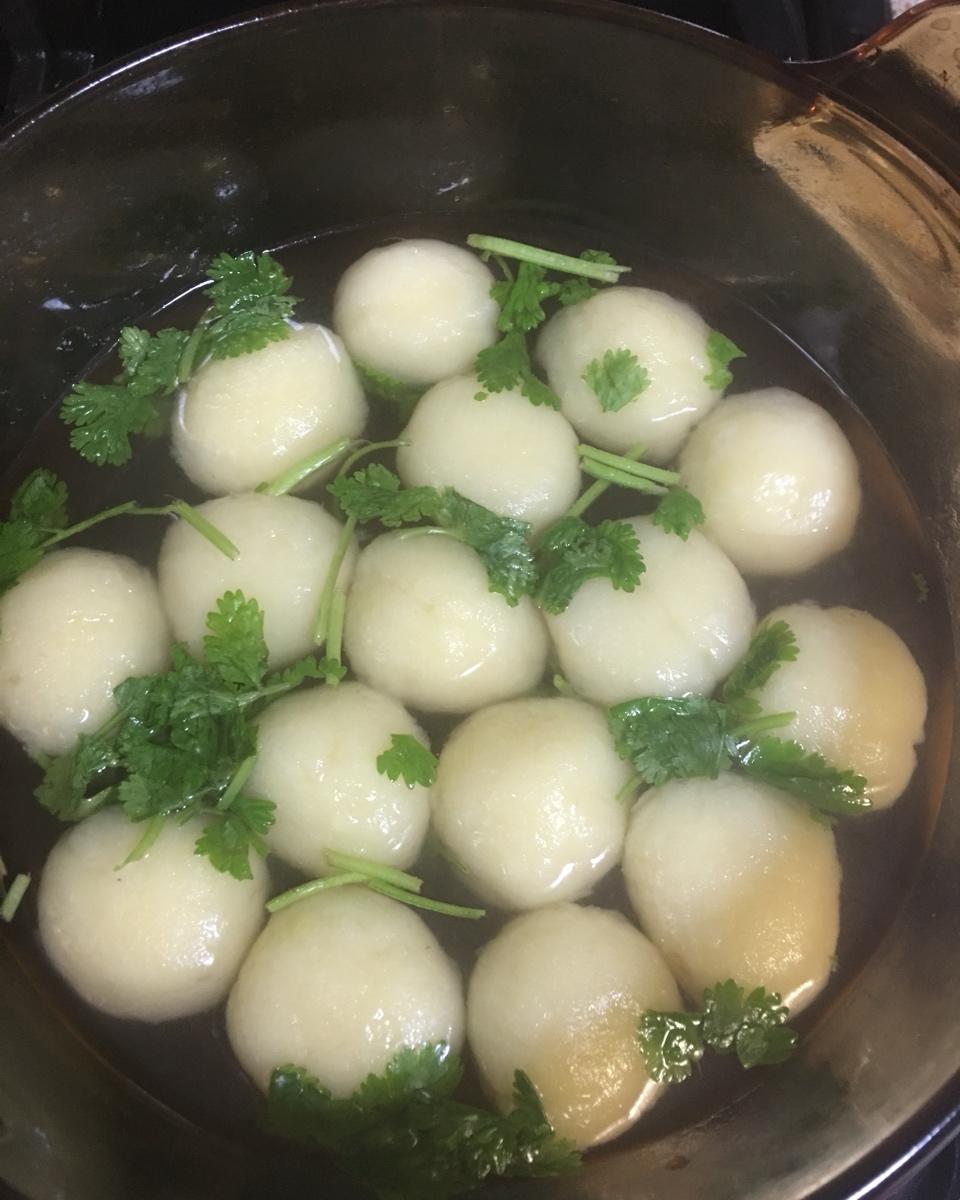 马铃薯肉丸