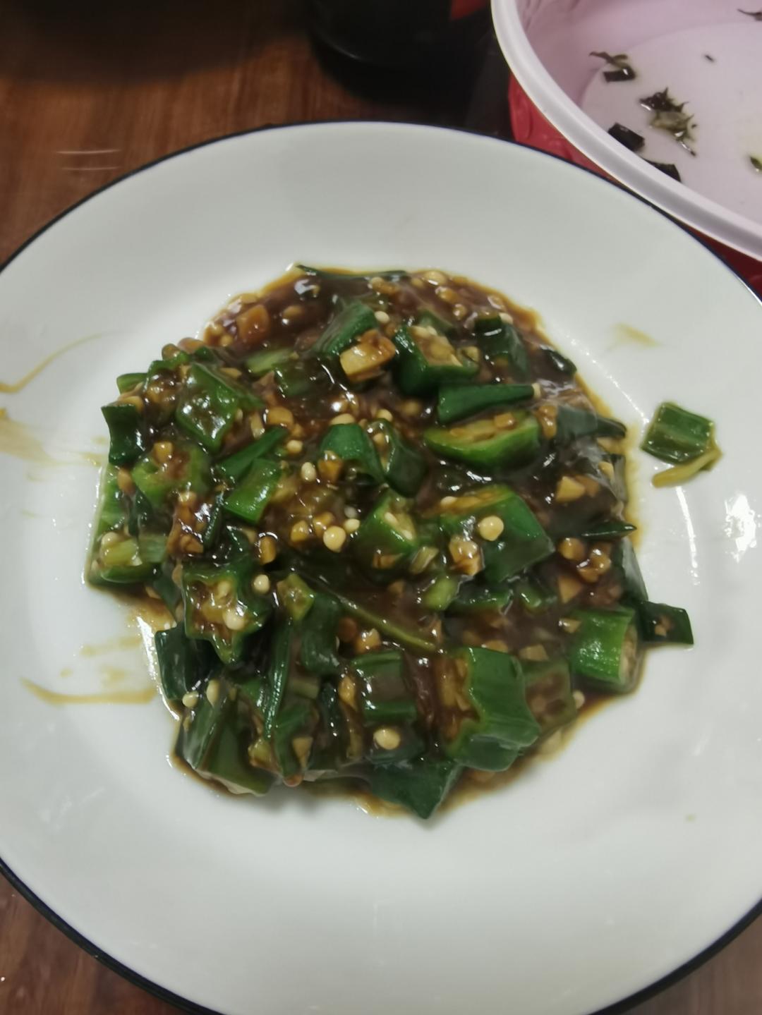 蚝油秋葵