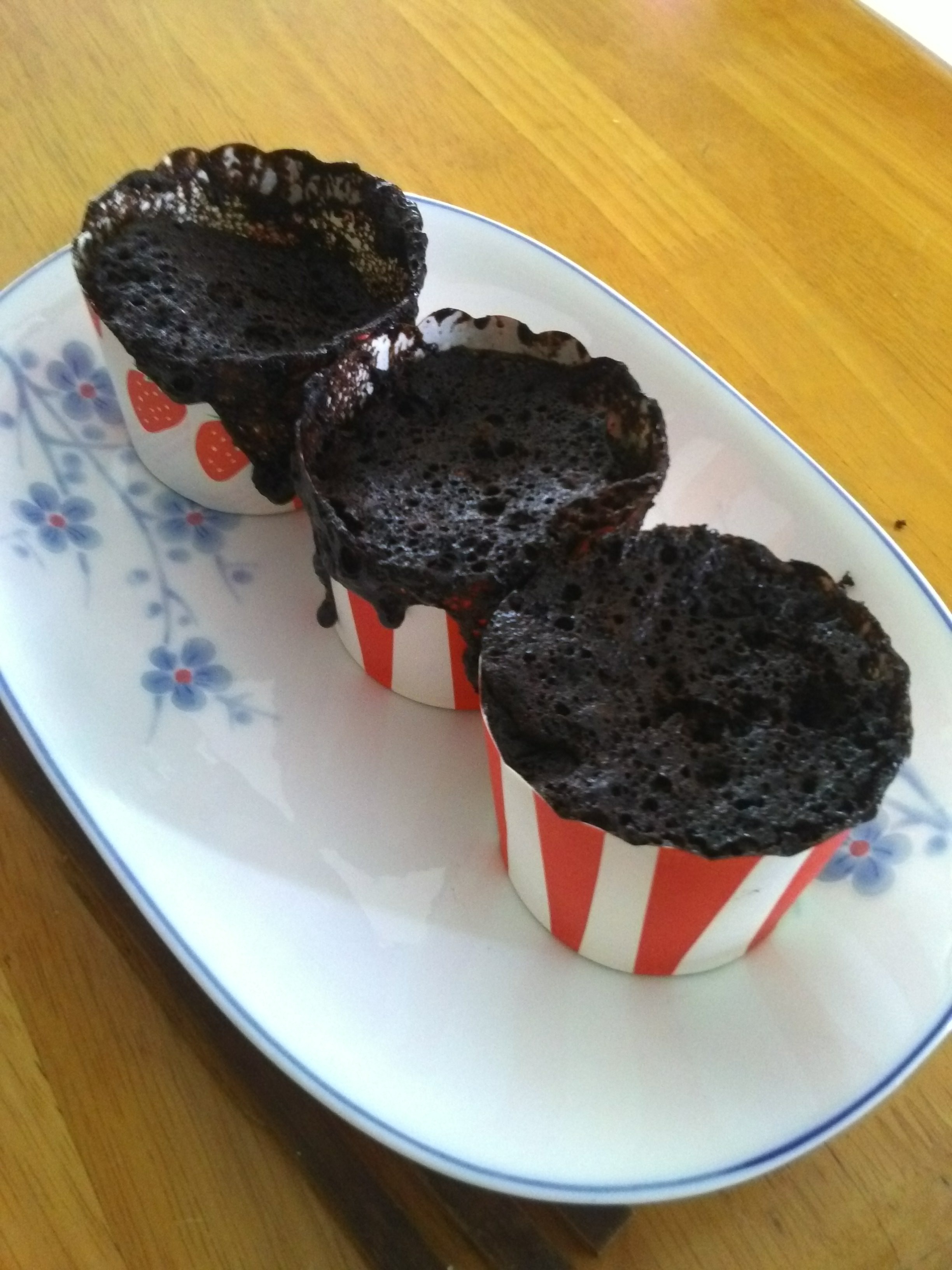 蓬松版五分钟微波炉蛋糕