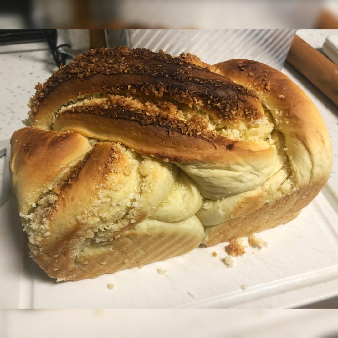 椰蓉吐司面包 Coconut Loaf